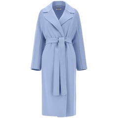 S Max Mara Aria Mantel mit Gürtel aus Wolle