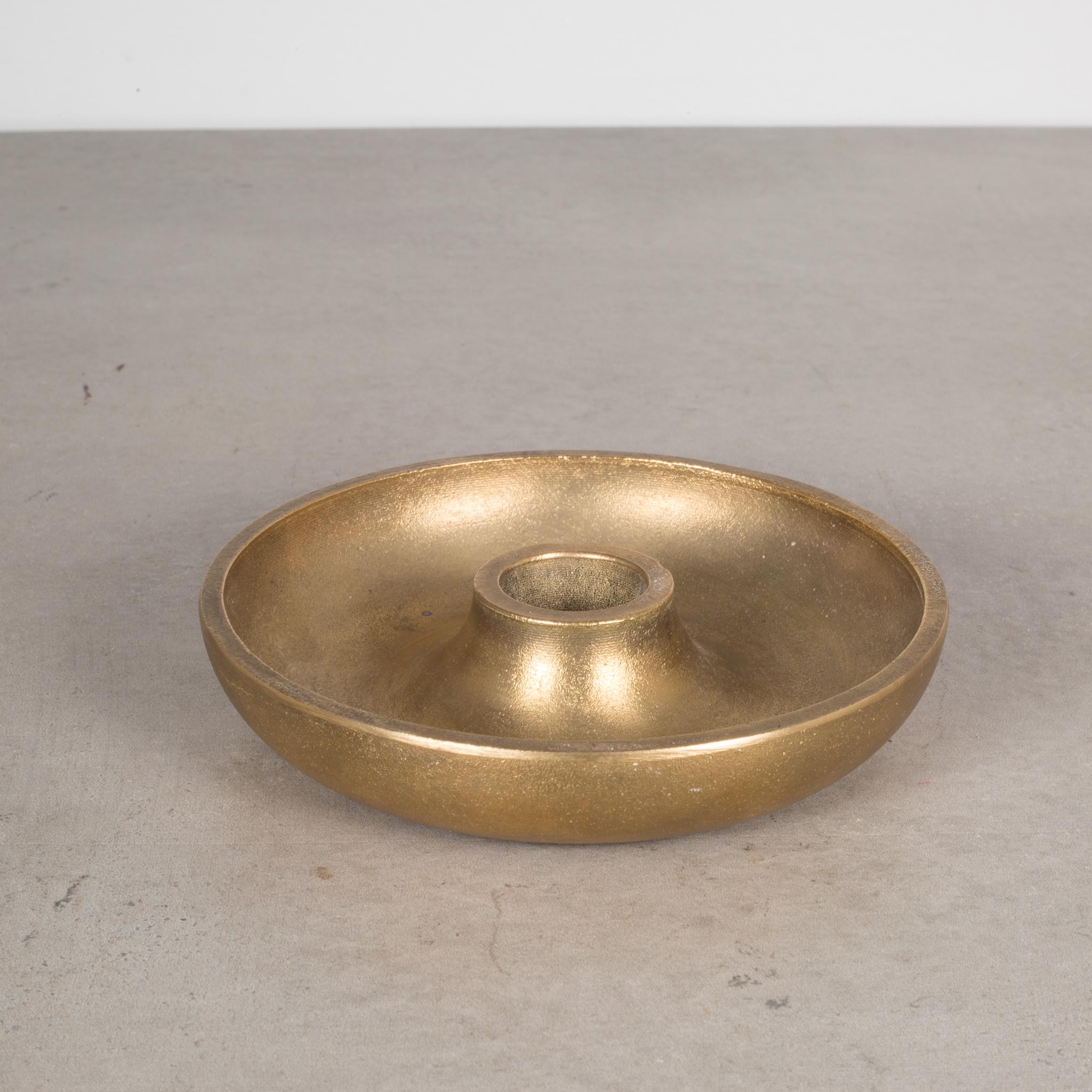 Japanese S/N Japan Solid Brass Candleholders