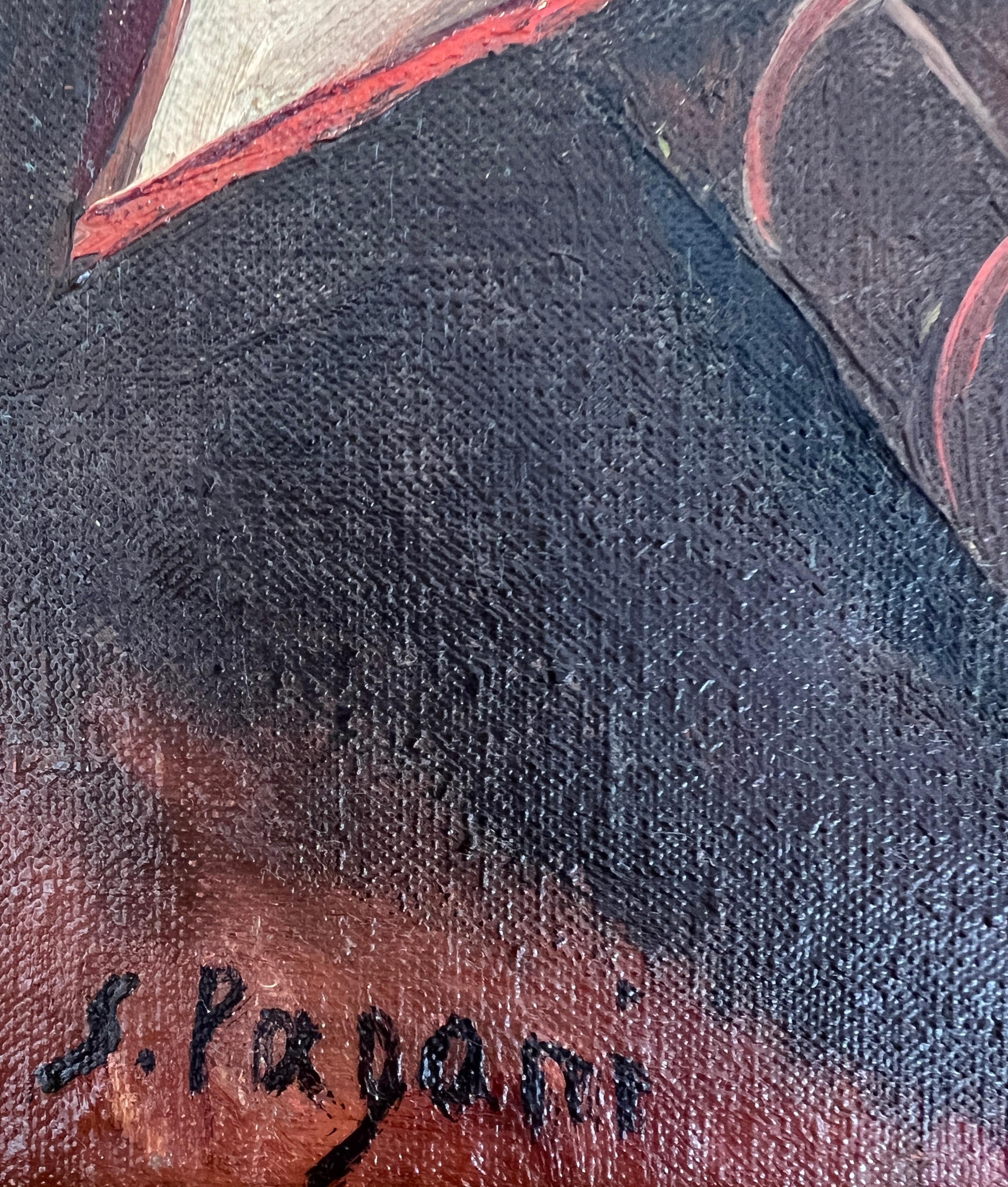 Stillleben mit Büchern, Pfeifen und Streichholz (Realismus), Painting, von  S. Pagani