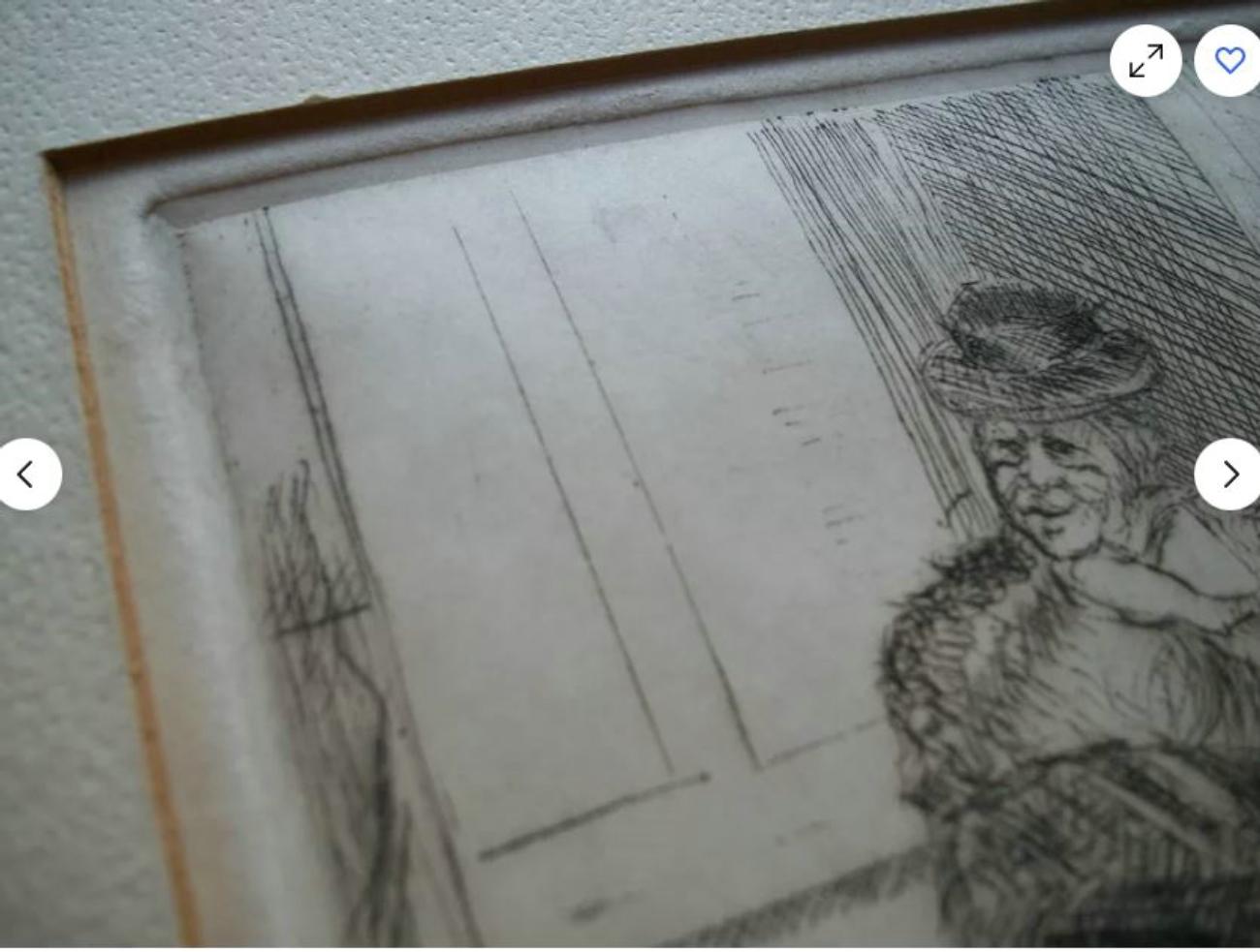 S. R. KYLES - „Aunt Lou“ - #1/5 - Vintage-Stickerei in guter Qualität - frühes 20. Jahrhundert. (Papier) im Angebot