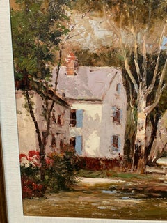 S. Razin Landscape 20th Century Oil Painting, Razin, 20th Century