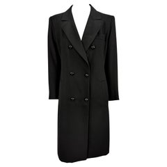 S/S 1983 Saint Laurent Rive Gauche Runway Ad Black 'Le Smoking' Tuxedo Dress