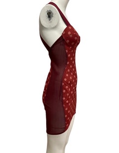 S/S 1987 JEAN PAUL GAULTIER Polka Dot sheer panels