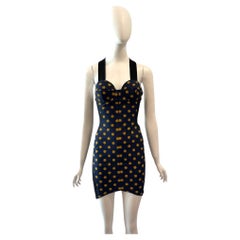 Vintage S/S 1987 JEAN PAUL GAULTIER Polka Dot sheer panels