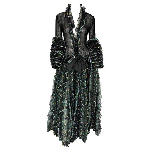 Divider Ruffles Paco Rabanne Space Curtain or Room Divider at 1stDibs | curtain room ...