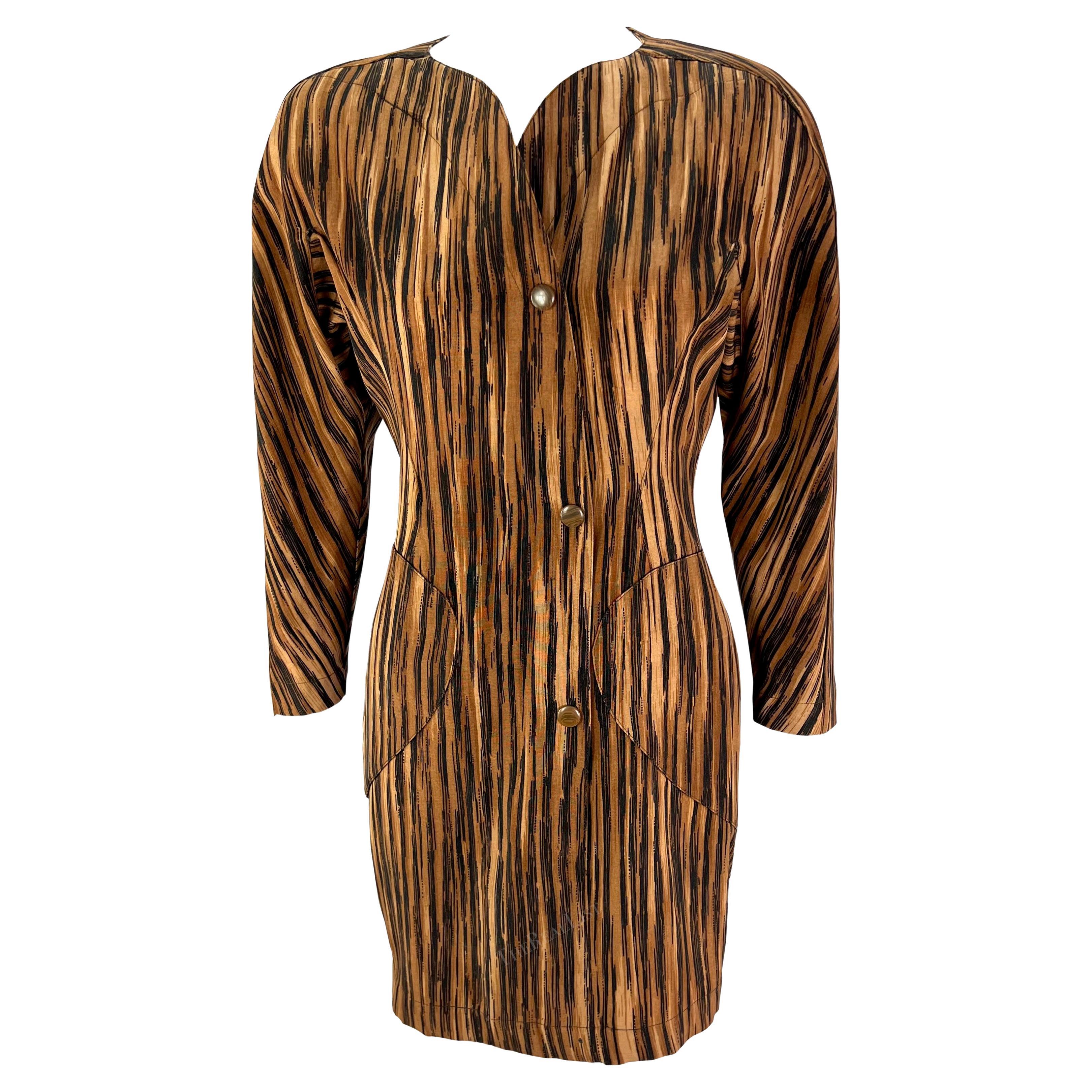Stunning Vintage Corset Thierry Mugler Couture Python Leather French ...