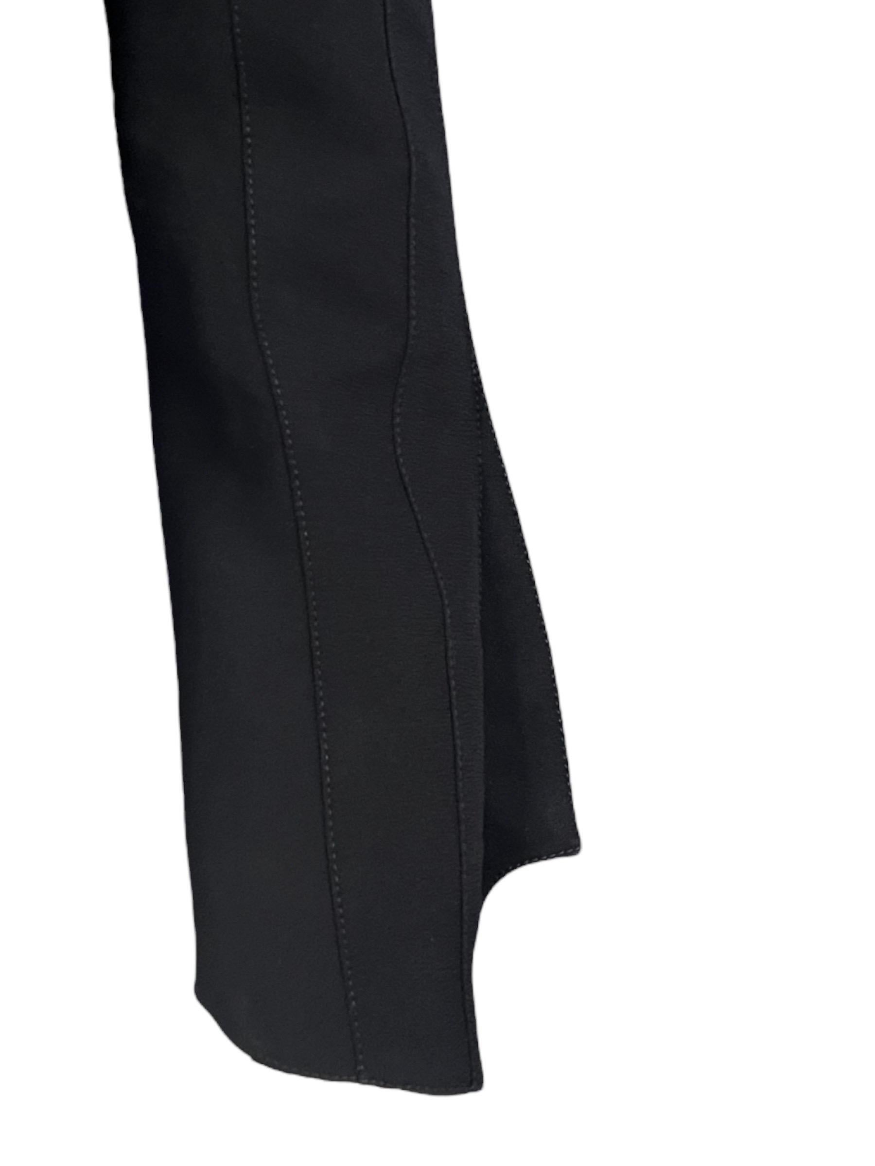 S/S 1989 Thierry Mugler Les Atlantes Black Sculptural Jacket For Sale 1