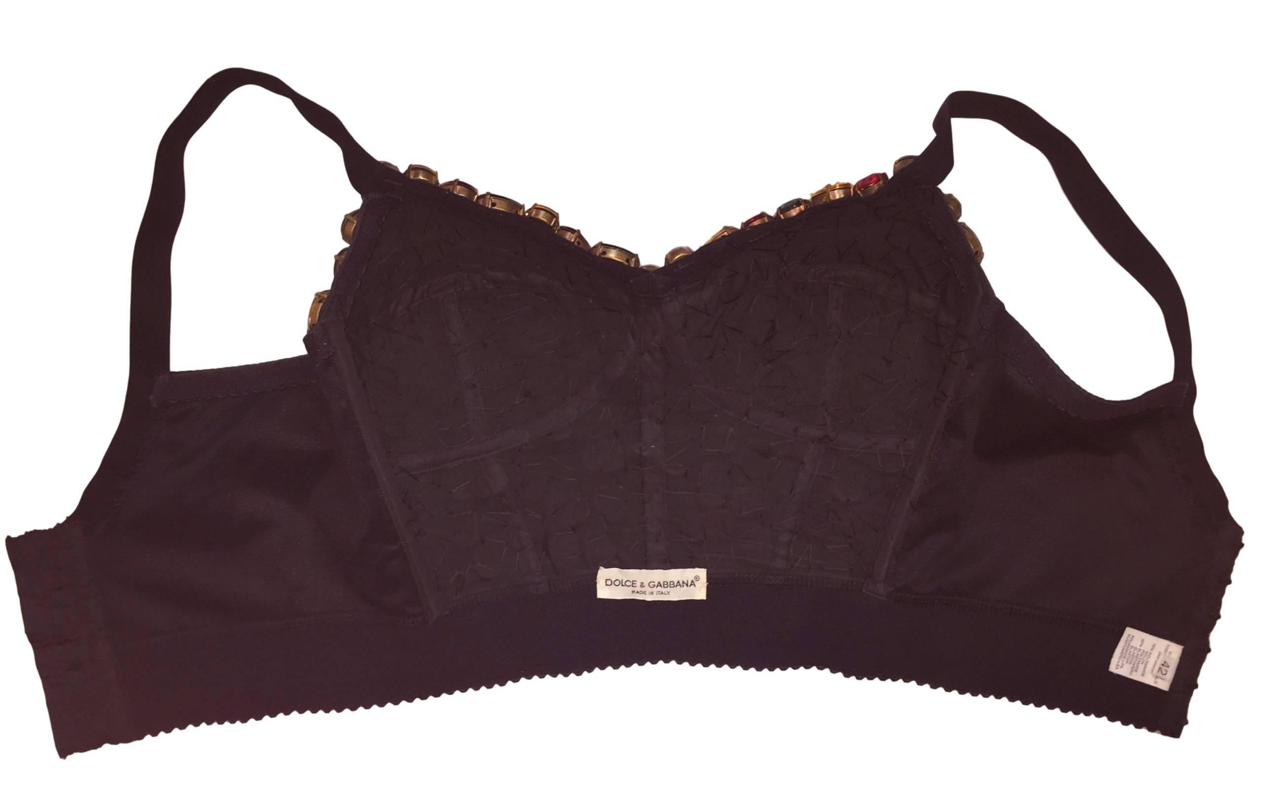 dolce and gabbana bralette top