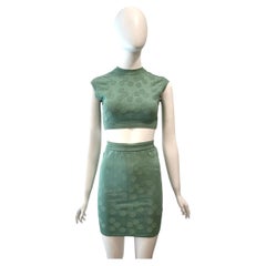 S/S 1991 Alaia Mini Skirt and Top set