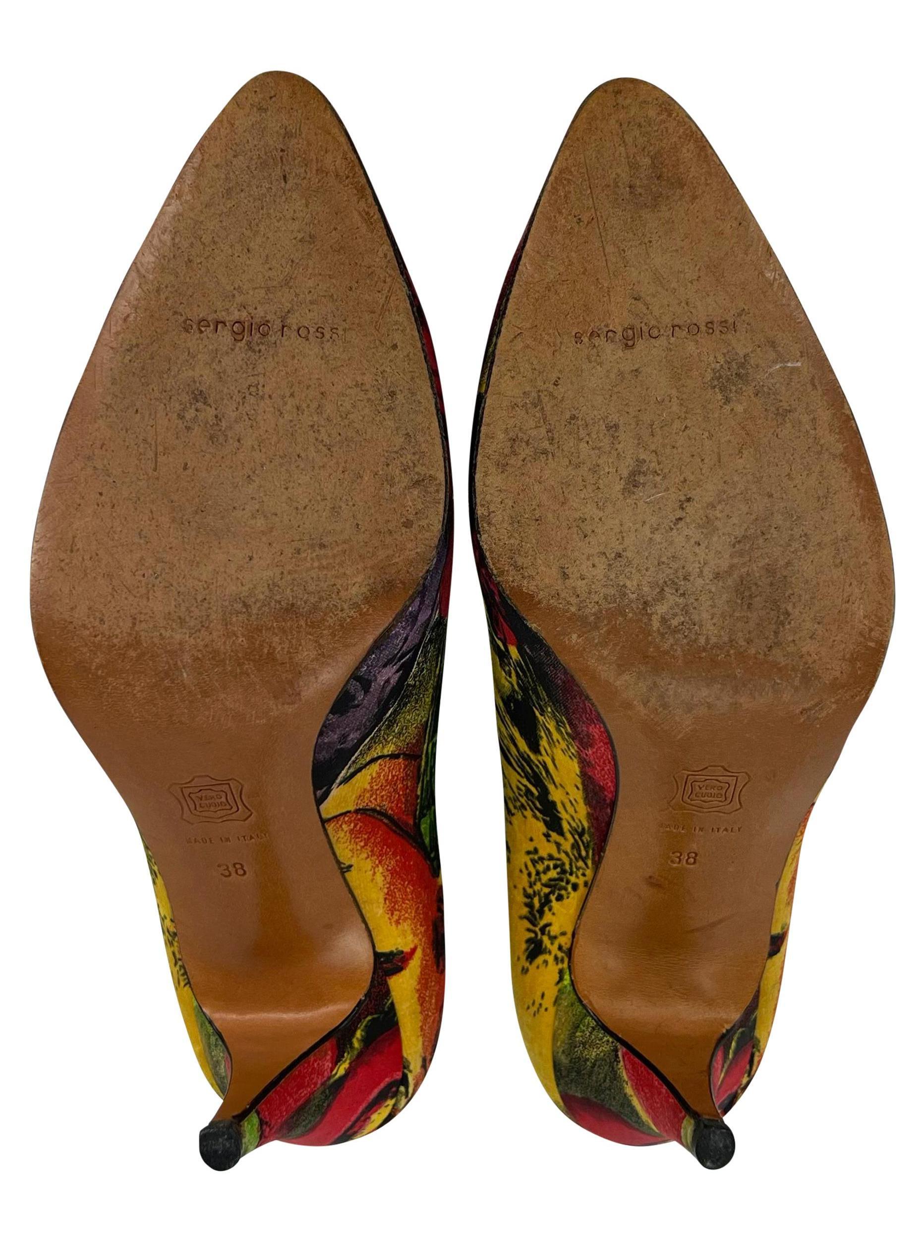 S/S 1991 Gianni Versace Marilyn Monroe Pop Art Warhol Print Escarpins IT38 en vente 3