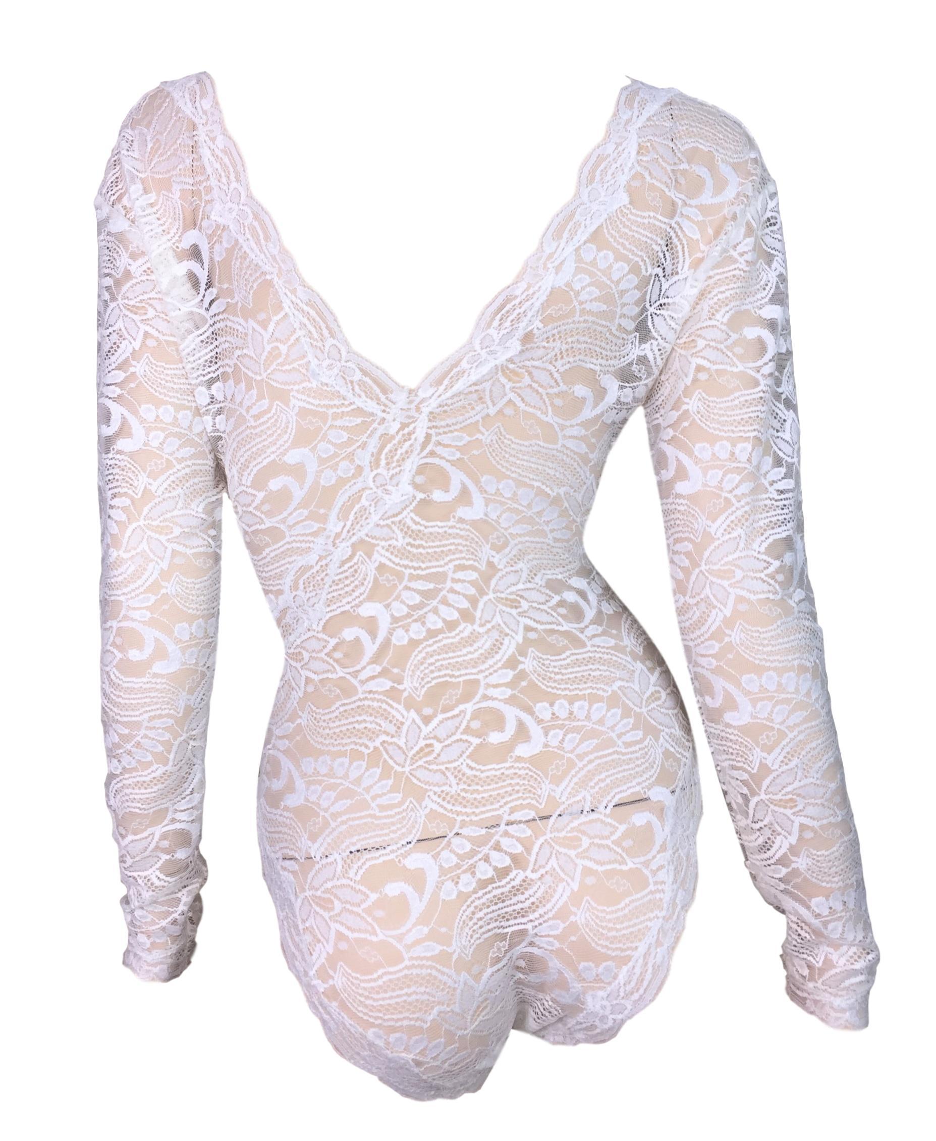 designer lace bodysuit
