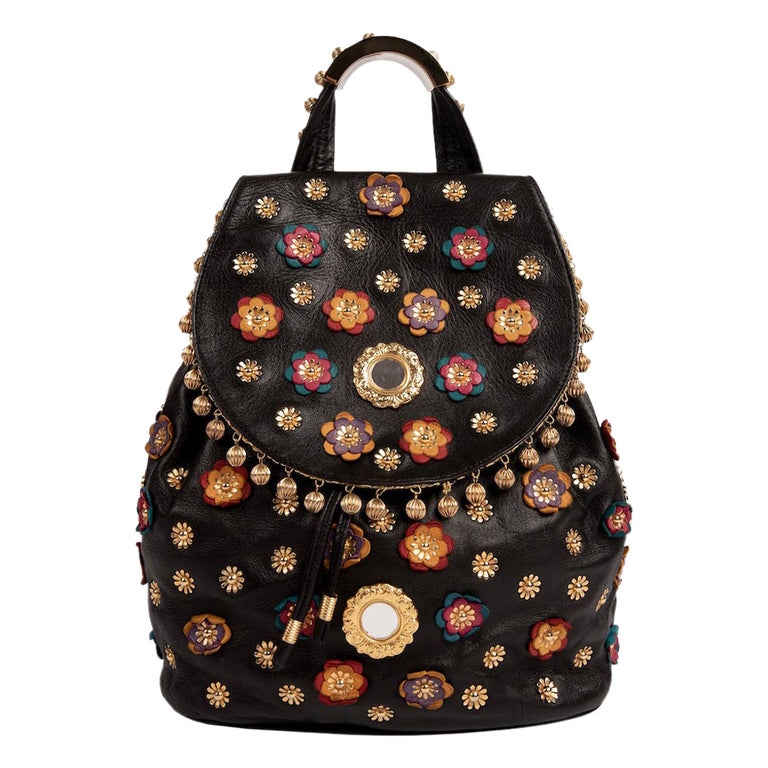 S/S 1991 MOSCHINO Redwall Documented Black Blossoms  display picture 3