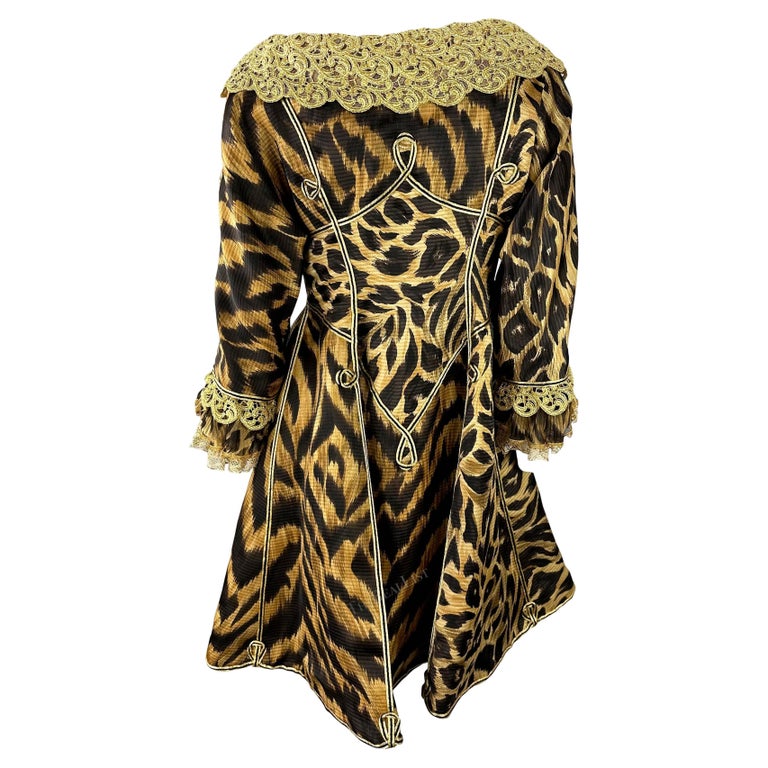 slim fit dress slacks Ava Presley Leopard Print Ball Gown Prom Dress 42359 main image 0