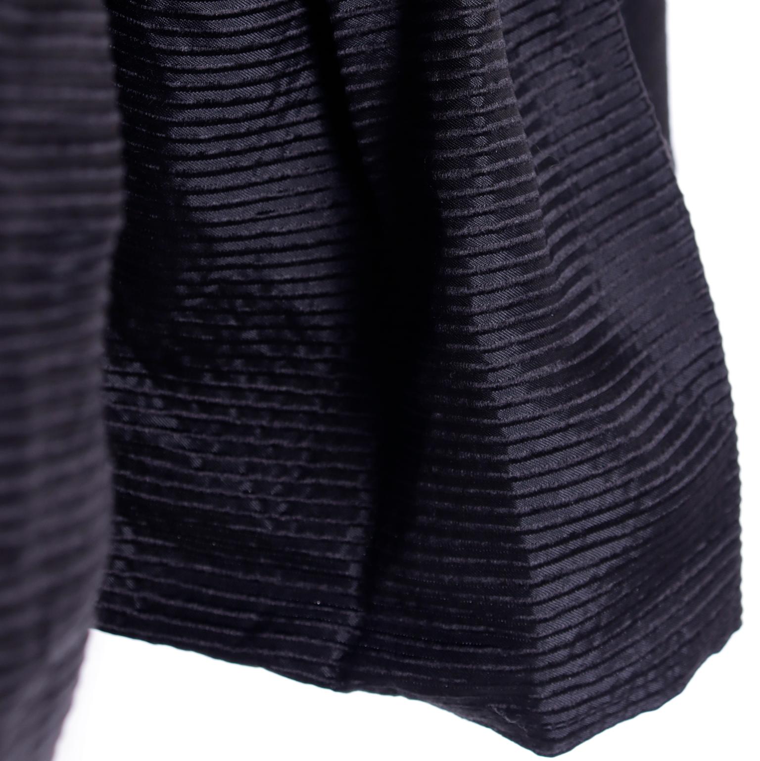 S/S 1992 Isaac Mizrahi Vintage Black Ruffled Mini Rodeo Skirt For Sale 4