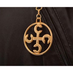 S/S 1992 Moschino Cheap & Chic Butter soft Black Leather Biker Jacket