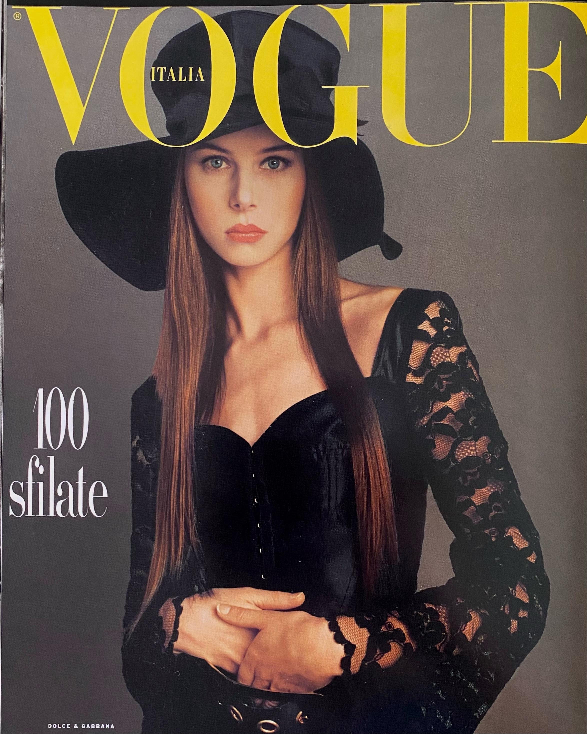 S/S 1993 Dolce & Gabbana Ab Fab Oversized Bucket Hat Runway Boho 7