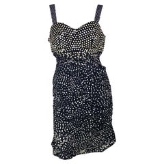 S/S 1995 Christian Dior for Christian Dior by Gianfranco Ferré Gonna body in paillettes S.S. White