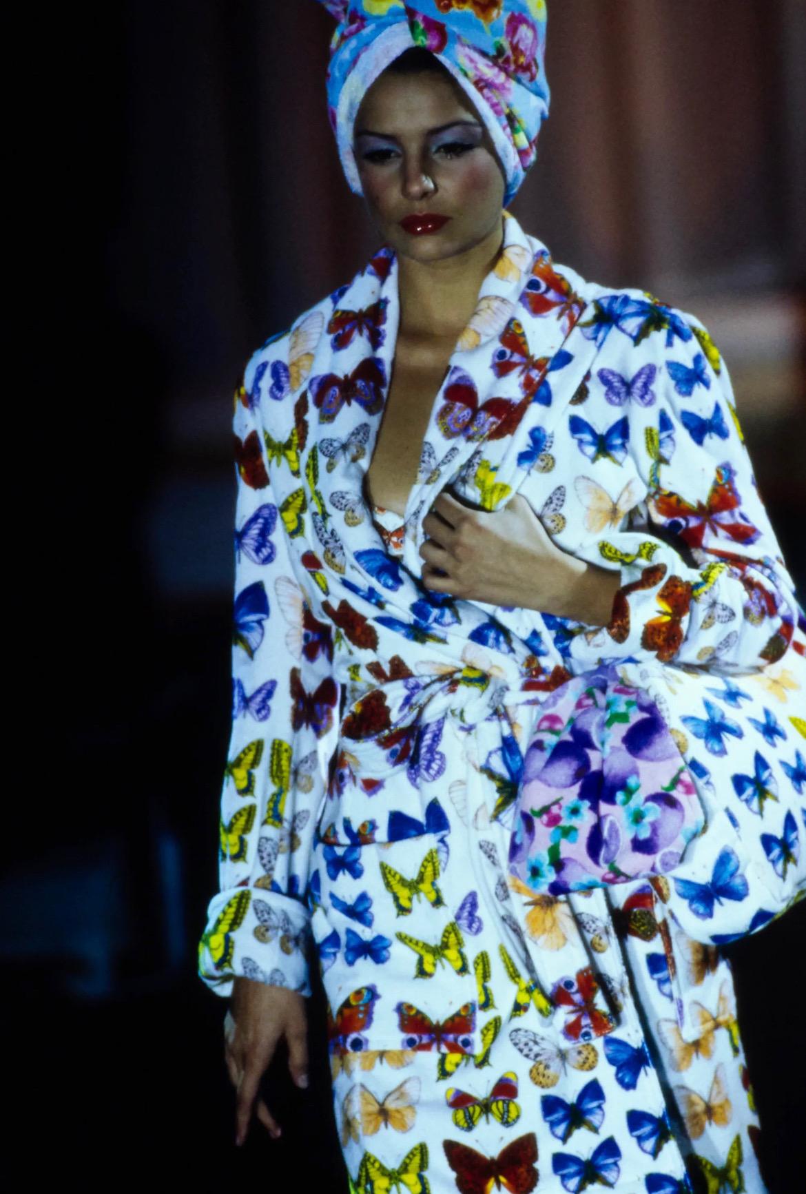 versace butterfly dress