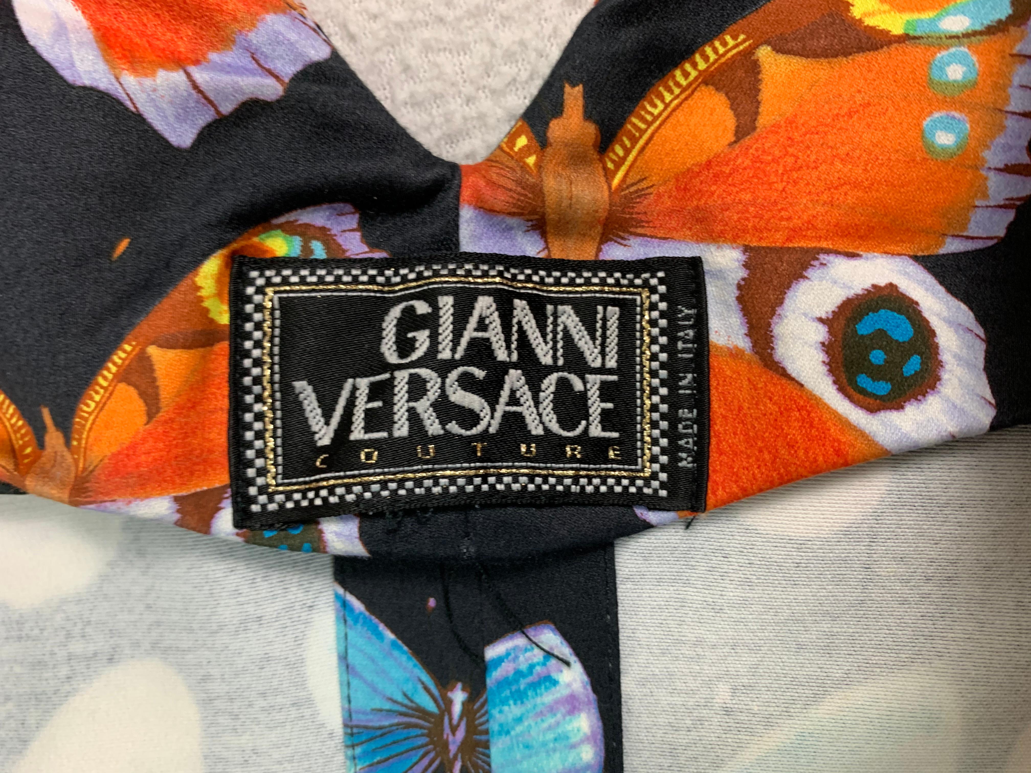 versace butterfly dress