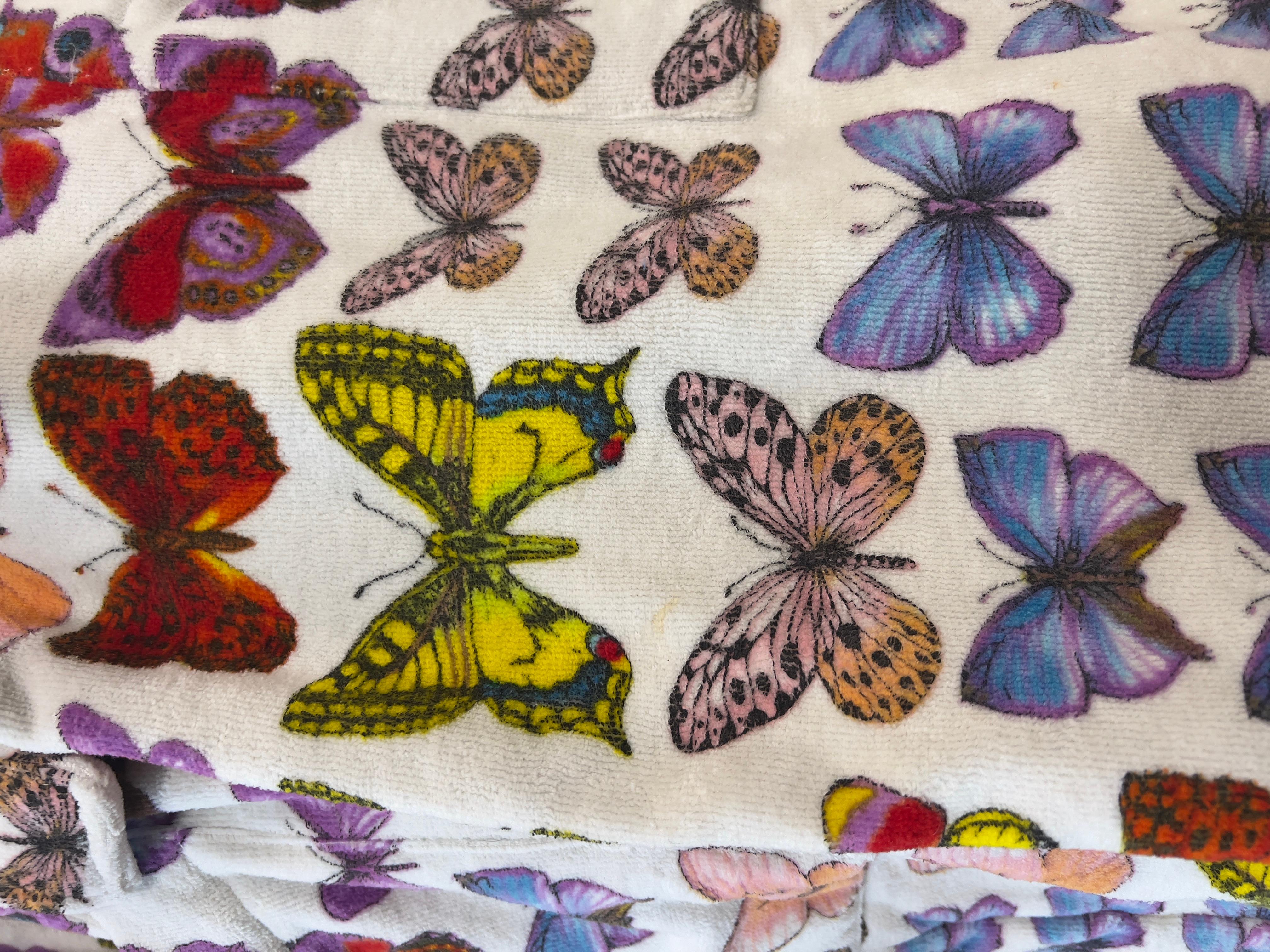 butterfly dressing gown