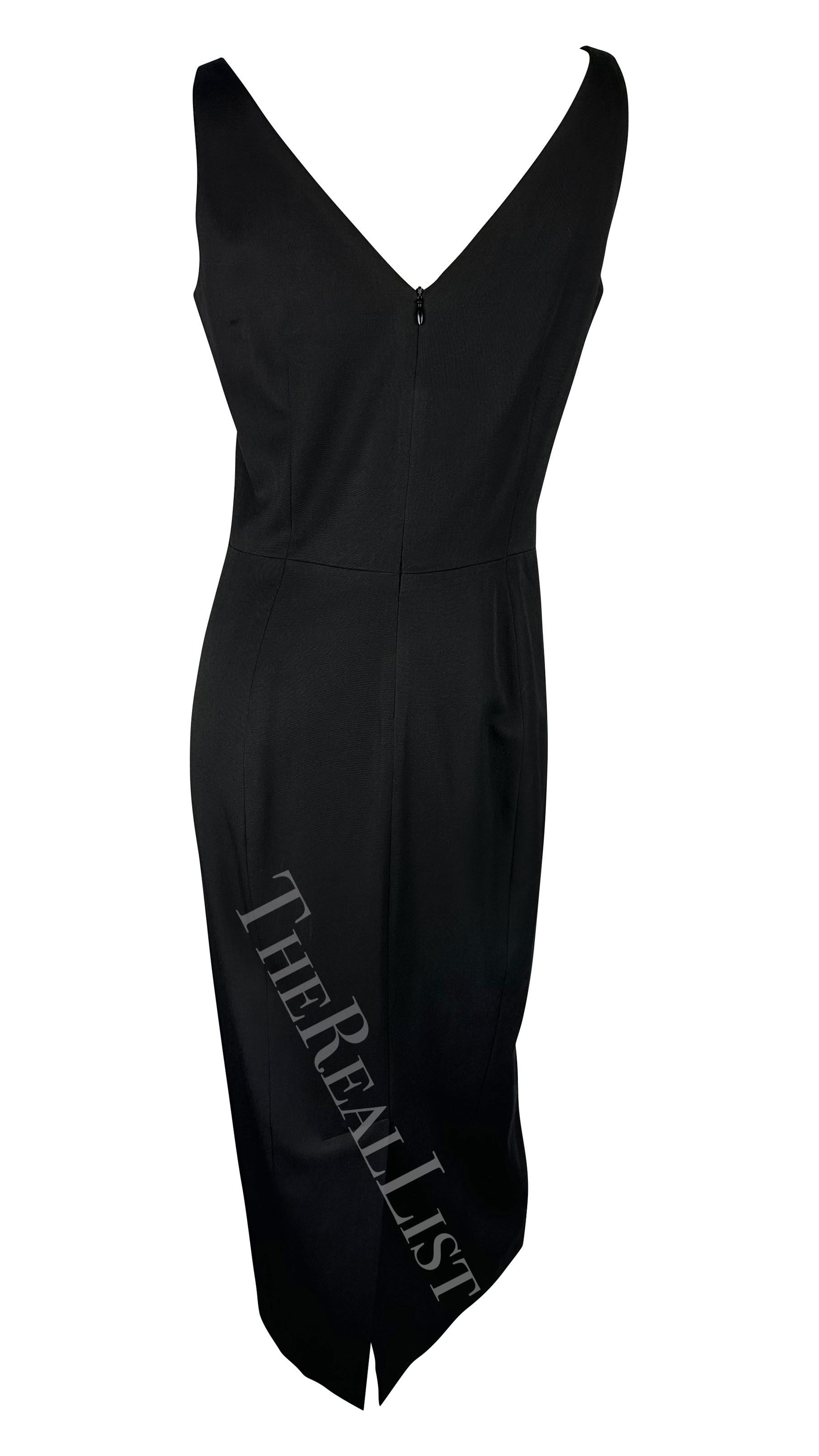 S/S 1995 John Galliano Runway Pin-Up Black Dress Houndstooth Blazer Set For Sale 11