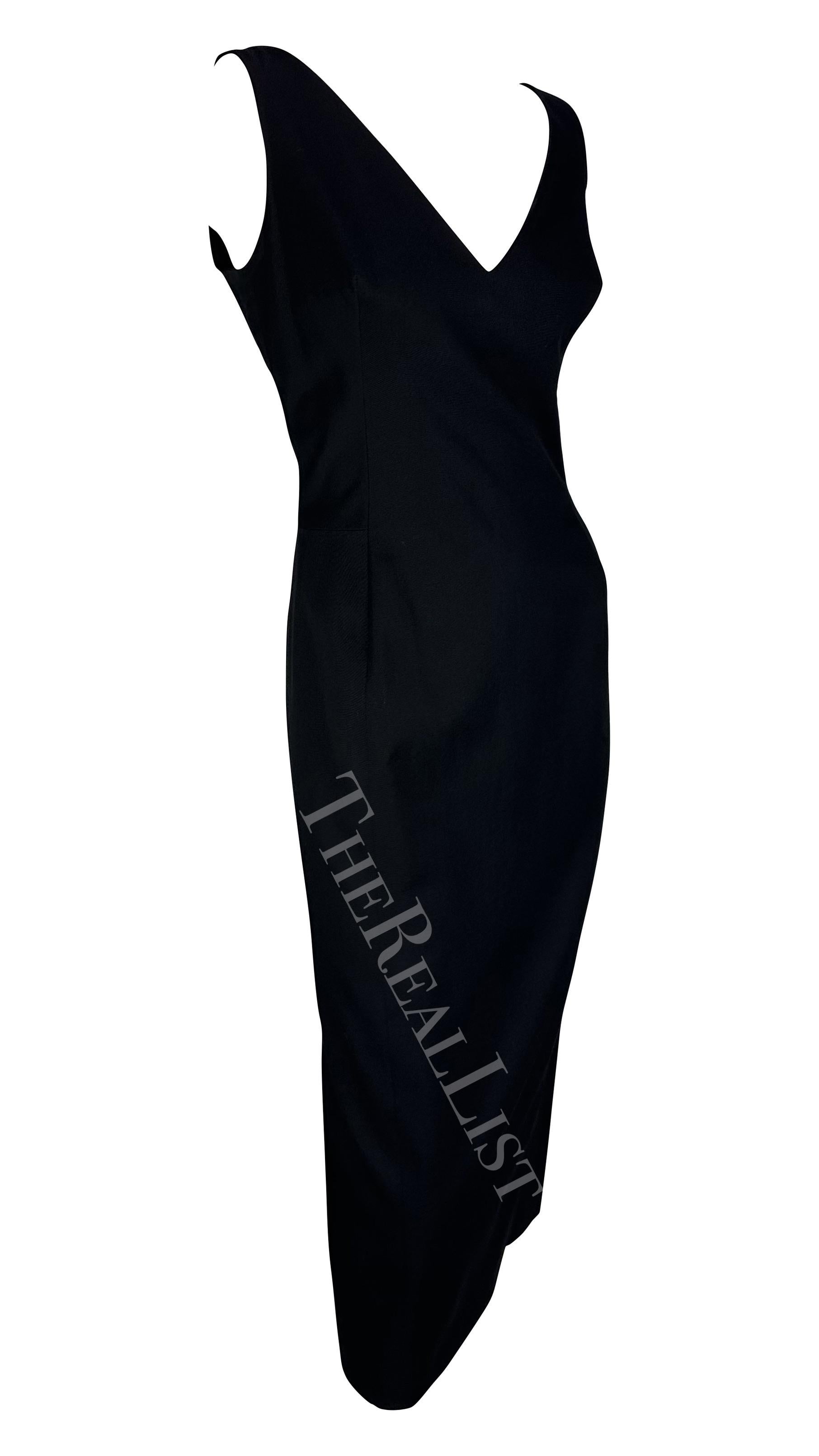 S/S 1995 John Galliano Runway Pin-Up Black Dress Houndstooth Blazer Set For Sale 12