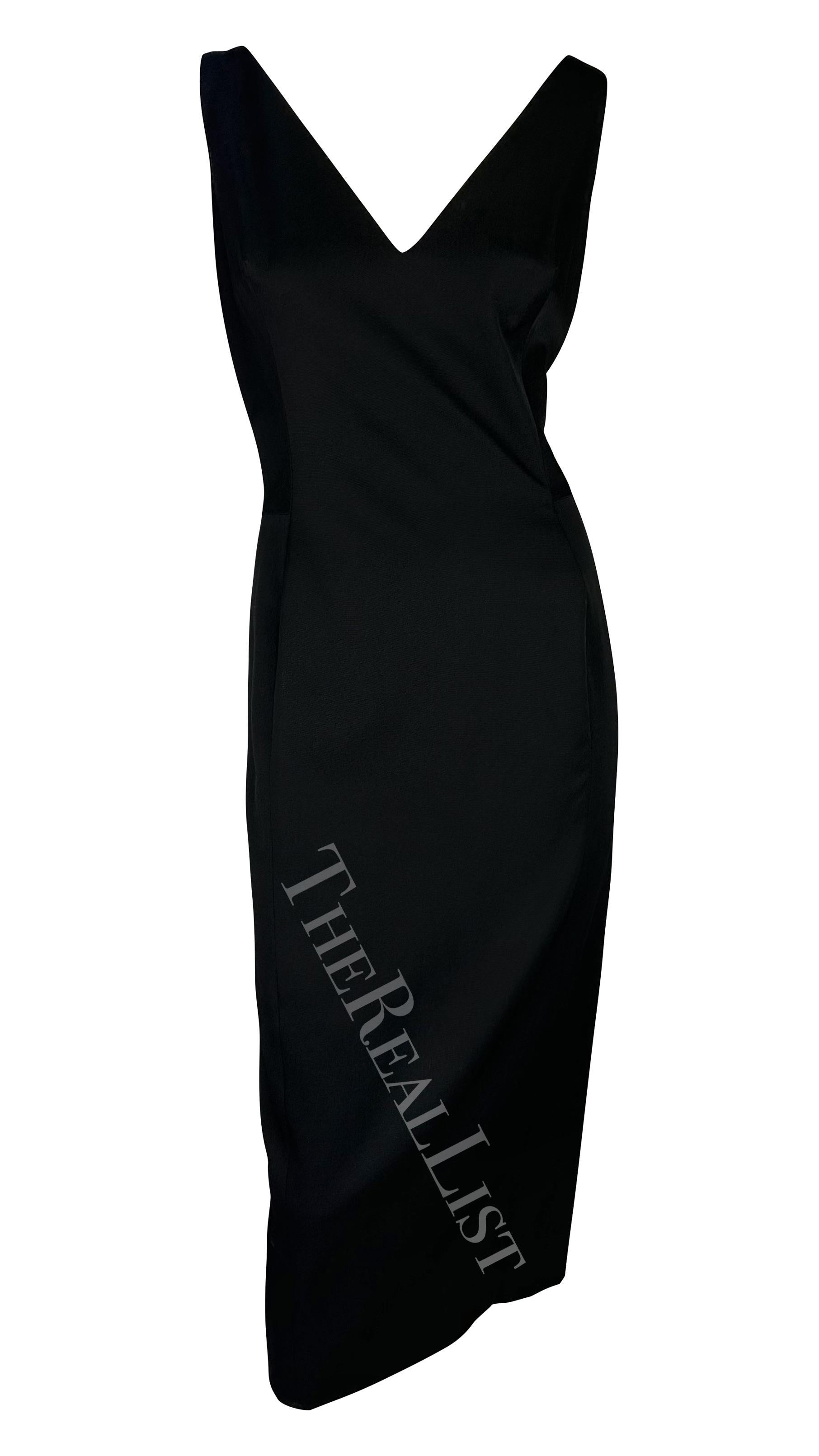 S/S 1995 John Galliano Runway Pin-Up Black Dress Houndstooth Blazer Set For Sale 3