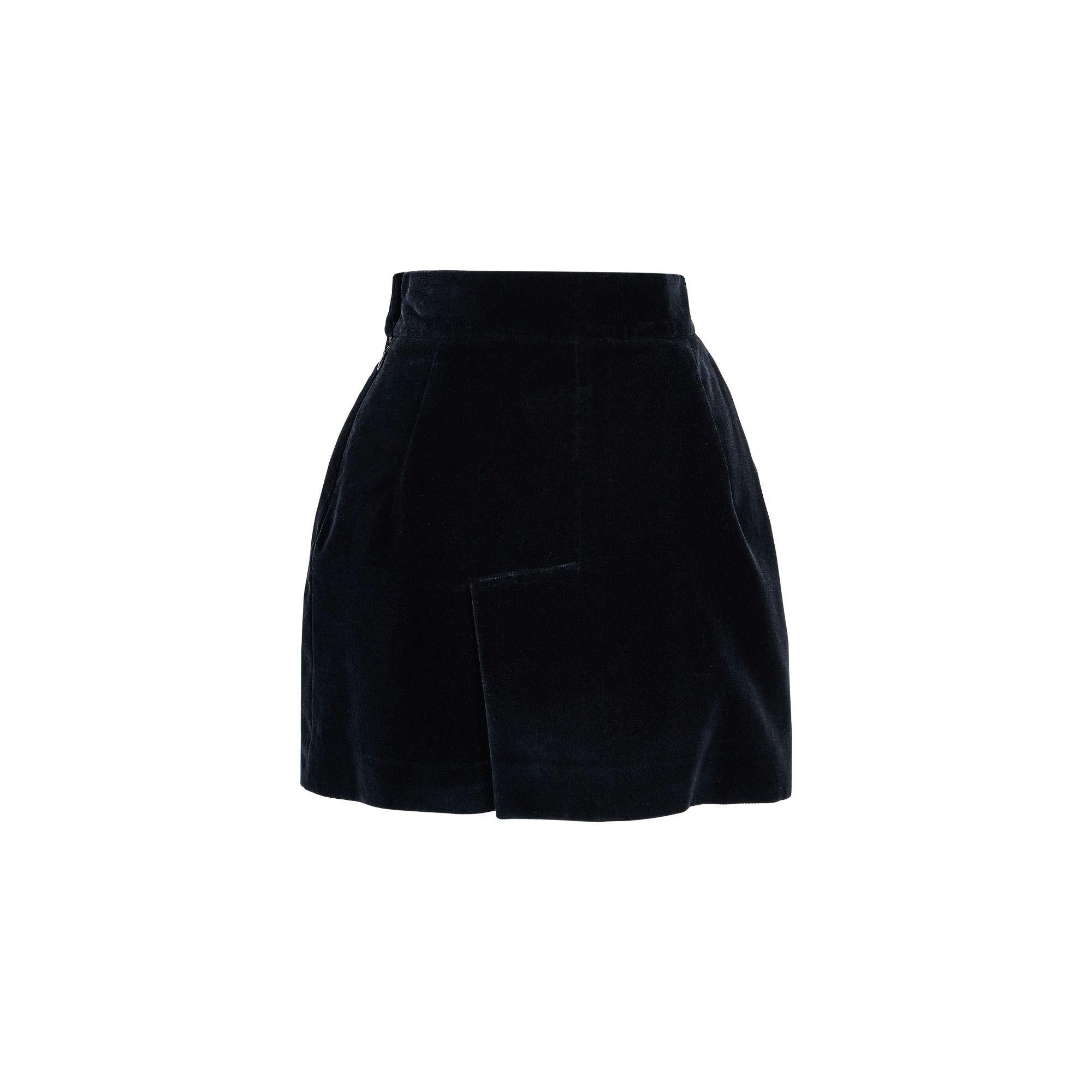S/S 1995 Vivienne Westwood 'Erotic Zones' Collection Velvet Skirt 7