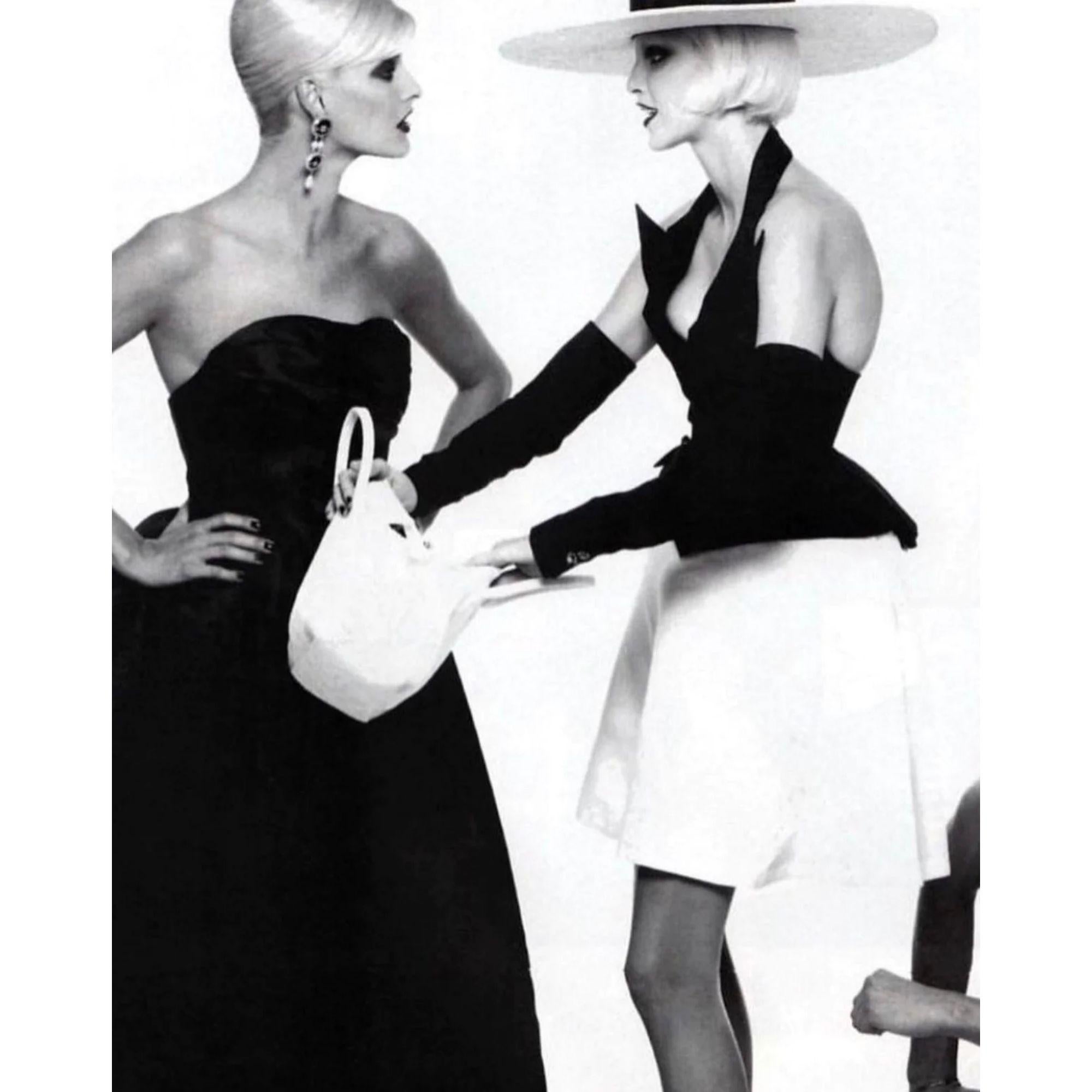 S/S 1995 Vivienne Westwood 'Erotic Zones' Collection Velvet Skirt 9