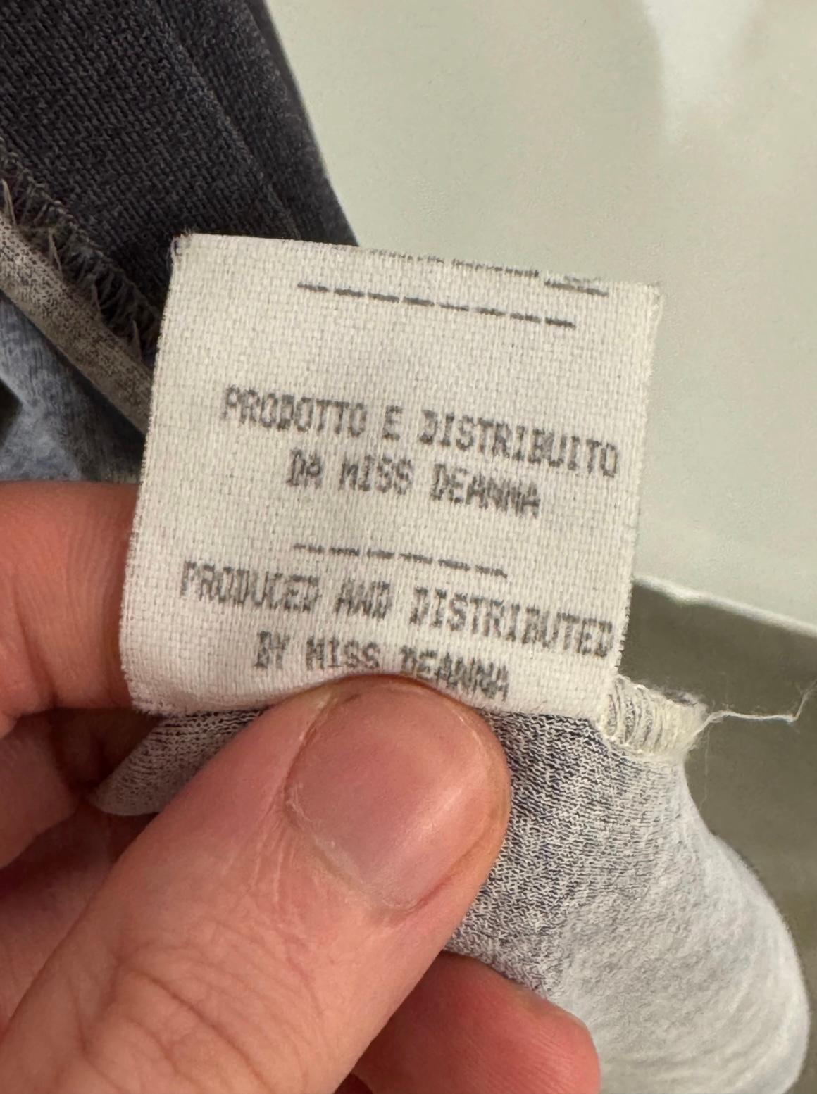 S/S 1996 Maison Margiela - Cardigan long en trompe d'oeil 