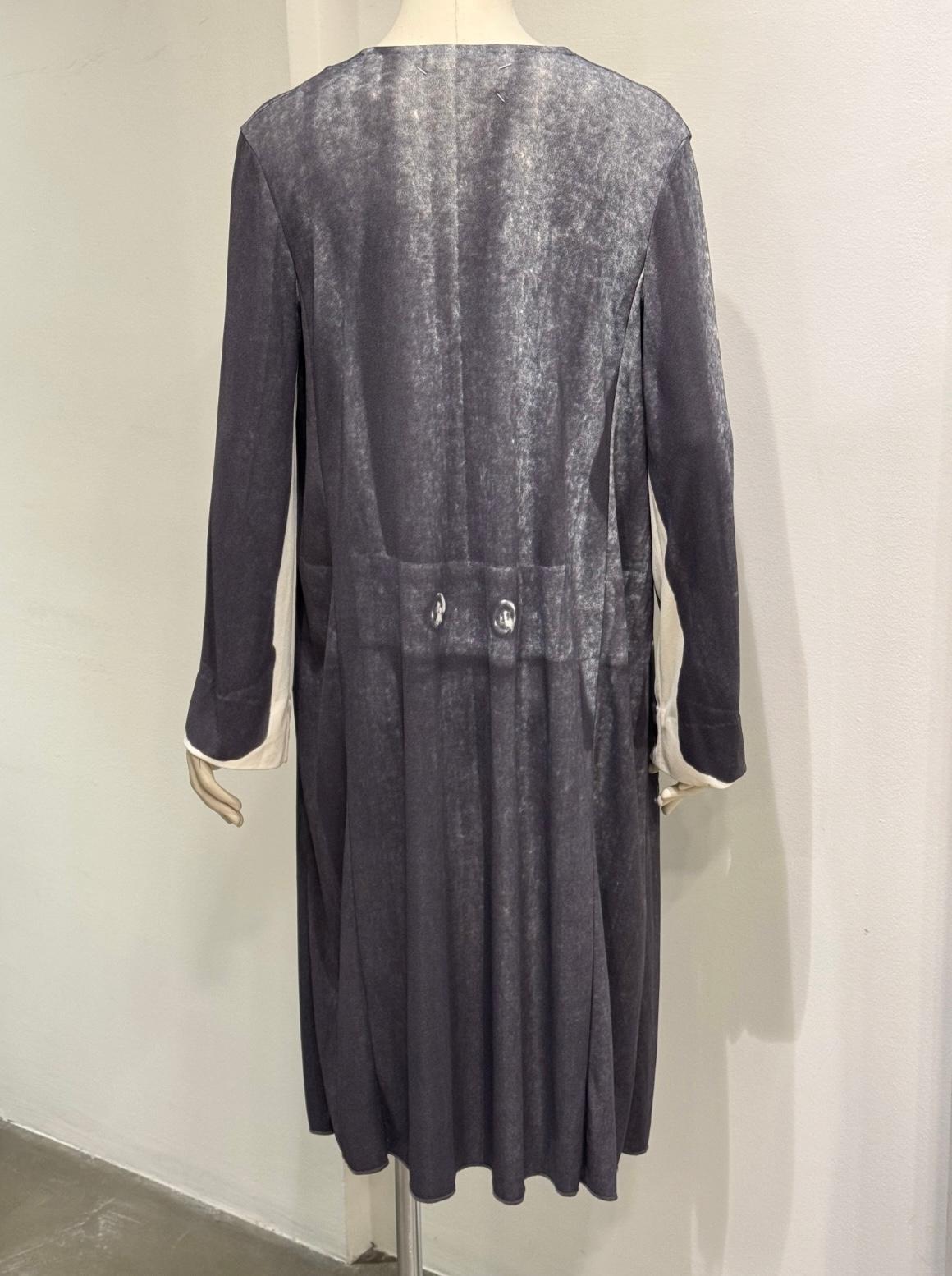 S/S 1996 Maison Margiela - Cardigan long en trompe d'oeil 