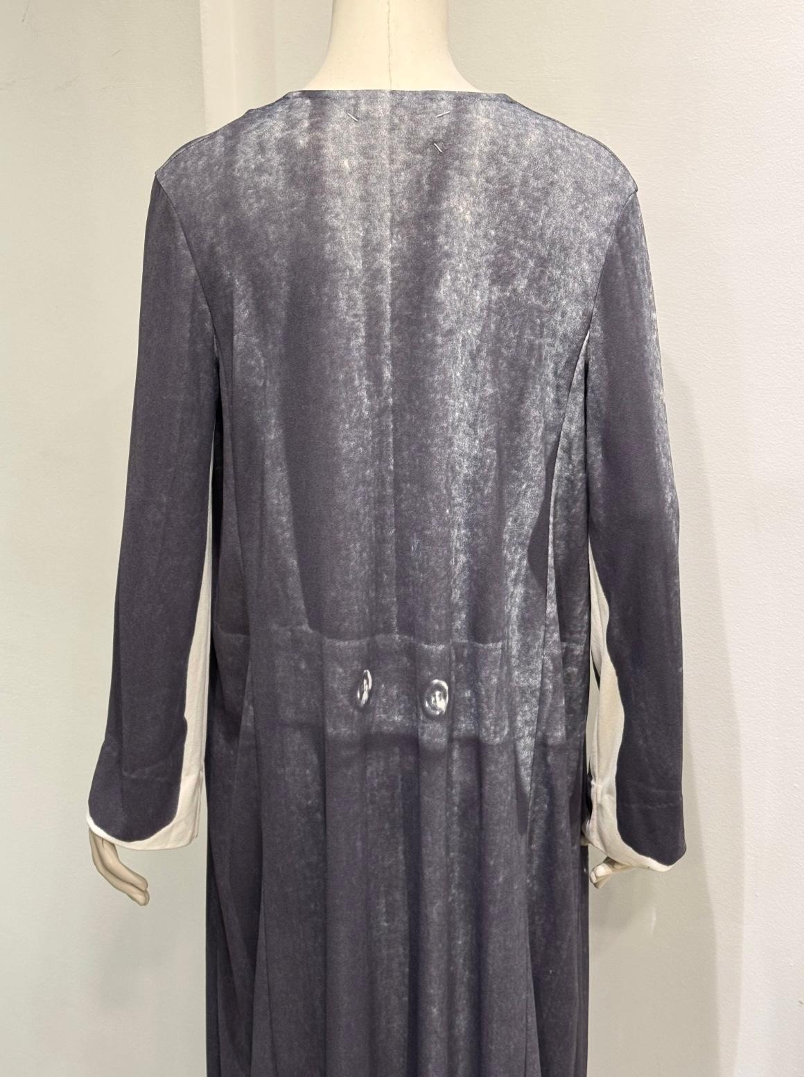 S/S 1996 Maison Margiela - Cardigan long en trompe d'oeil 