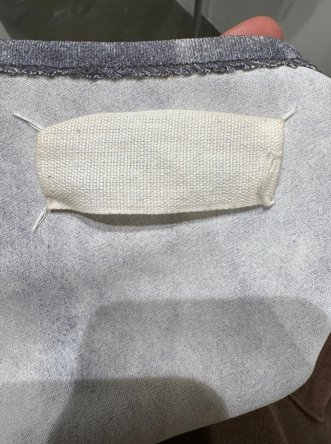 S/S 1996 Maison Margiela - Cardigan long en trompe d'oeil 