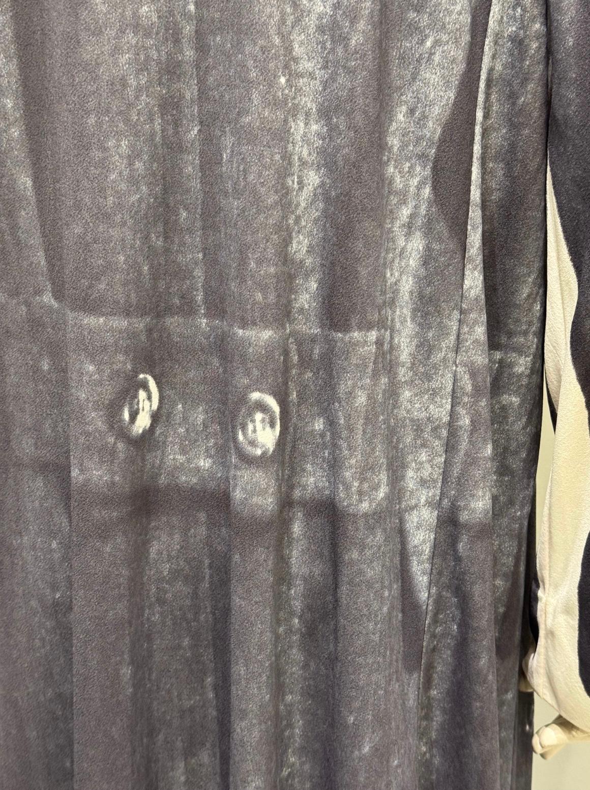 S/S 1996 Maison Margiela - Cardigan long en trompe d'oeil 