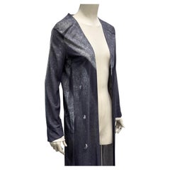 Vintage S/S 1996 Maison Margiela trompe d
oeil "coat" long cardigan