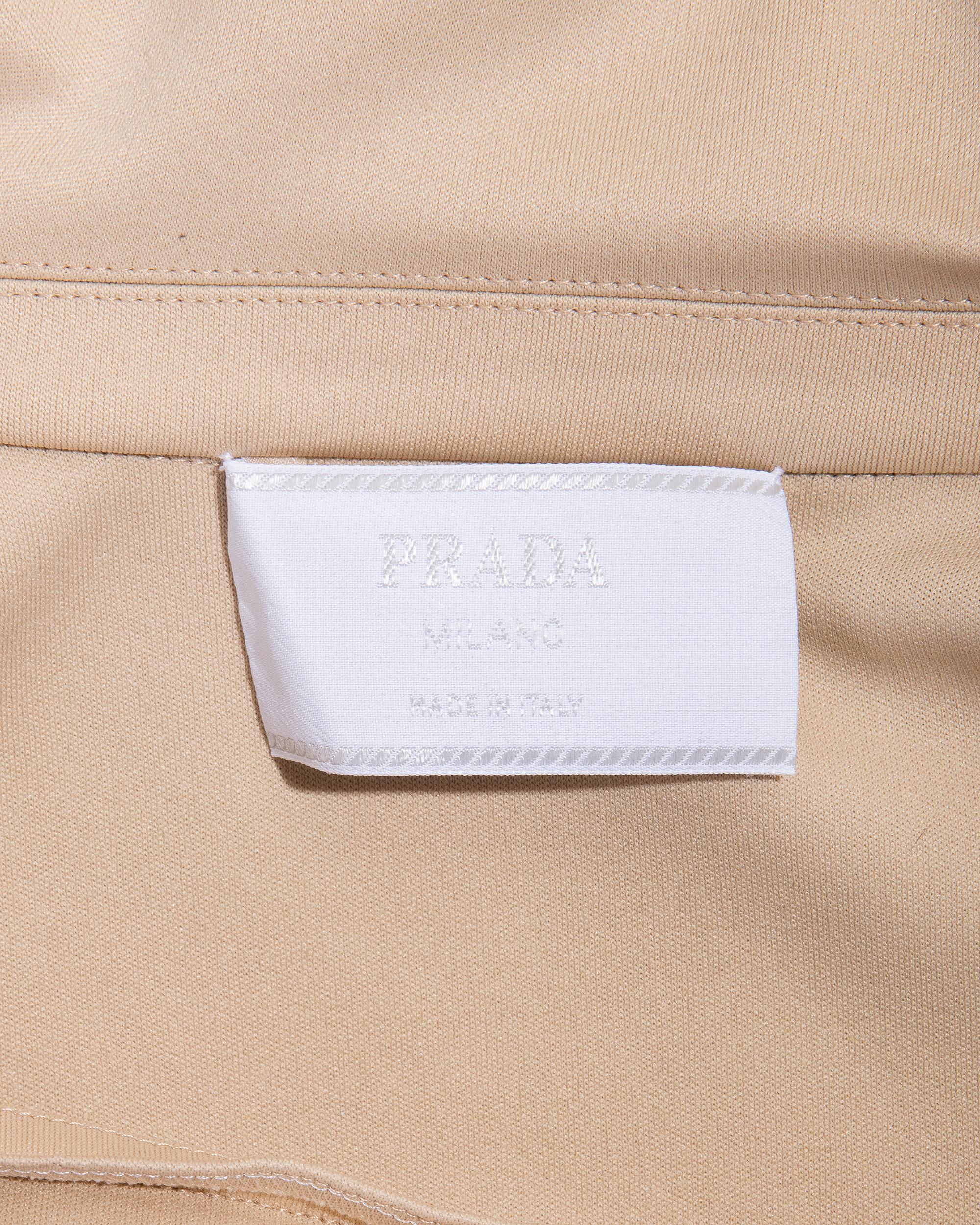S/S 1996 Prada by Miuccia Prada Short Sleeve Pant Suit Set 7