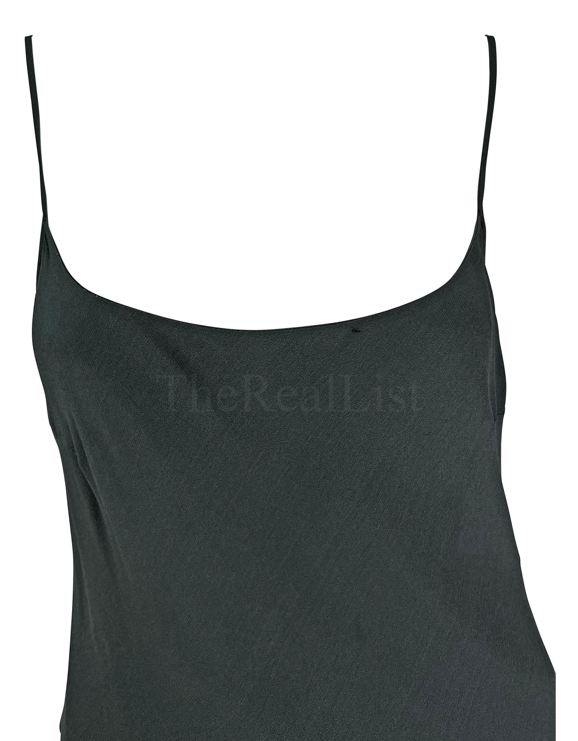 P/E 1997 Gucci by Tom Ford Abito da sera con pannello grigio e nero in vendita 6