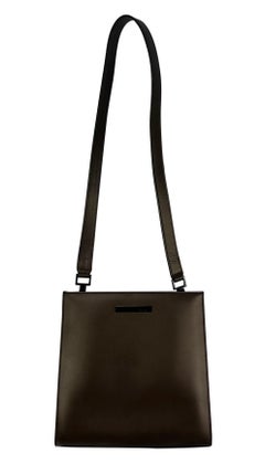 S/S 1997 Gucci by Tom Ford Metallic Leather Convertible Crossbody Clutch