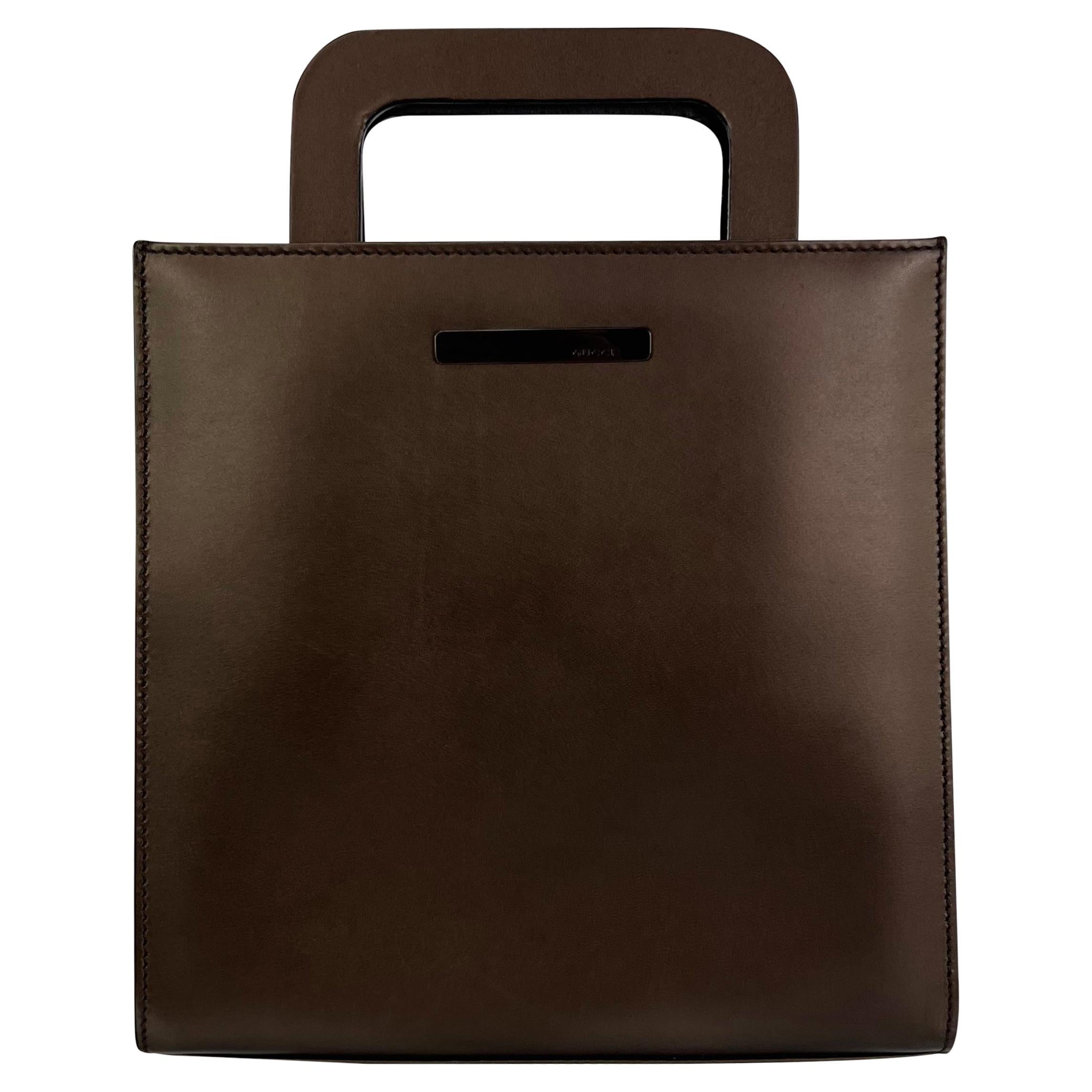 S/S 1997 Bolso cruzado convertible de piel metalizada Gucci by Tom Ford en venta
