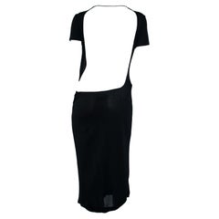 S/S 1997 Gucci by Tom Ford Runway Sheer Backless Chain Dress