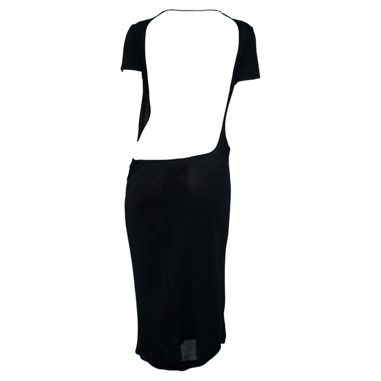 S/S 1997 Gucci by Tom Ford Runway Sheer Backless Chain Dress at 1stDibs |  sheer chain dress, backless top men