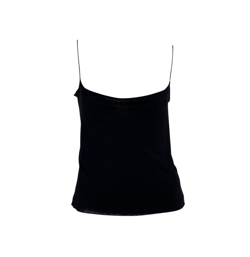 S/S 1997 Gucci by Tom Ford Sheer Navy Tank Top For Sale at 1stDibs ...