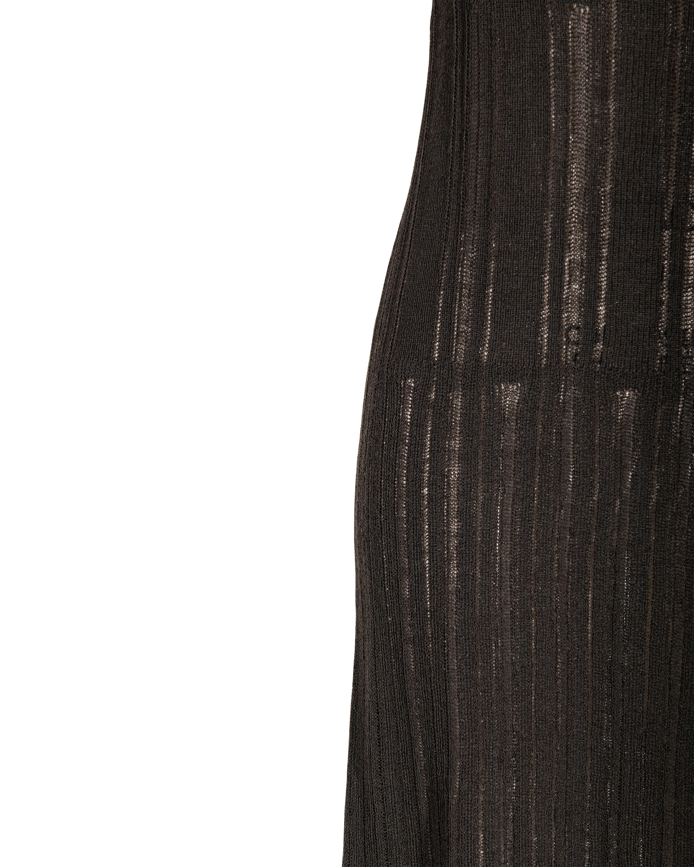S/S 1997 Gucci Deep Gray Knit Dress 2