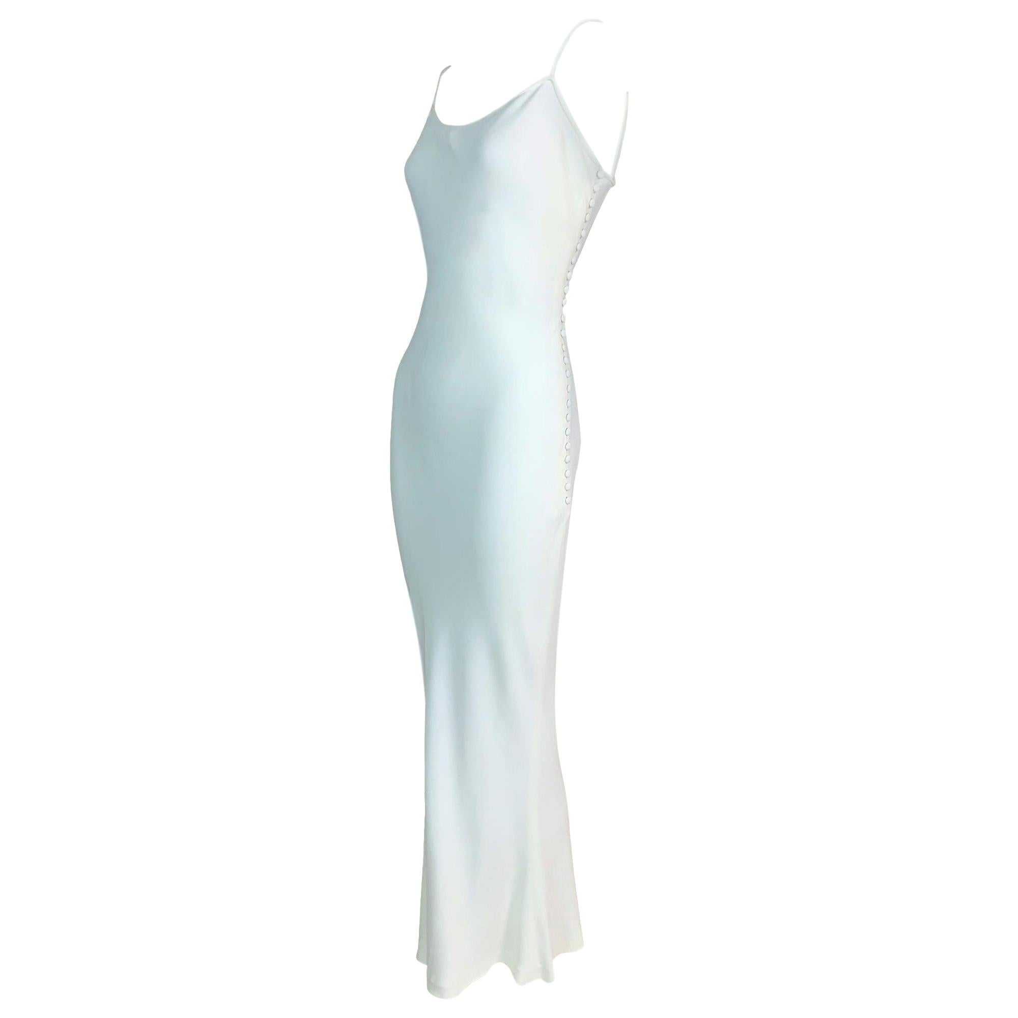 dior satin dress
