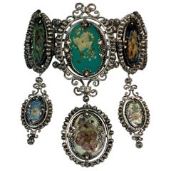 S/S 1998 Christian Dior John Galliano Extra Large Cameo Choker Necklace