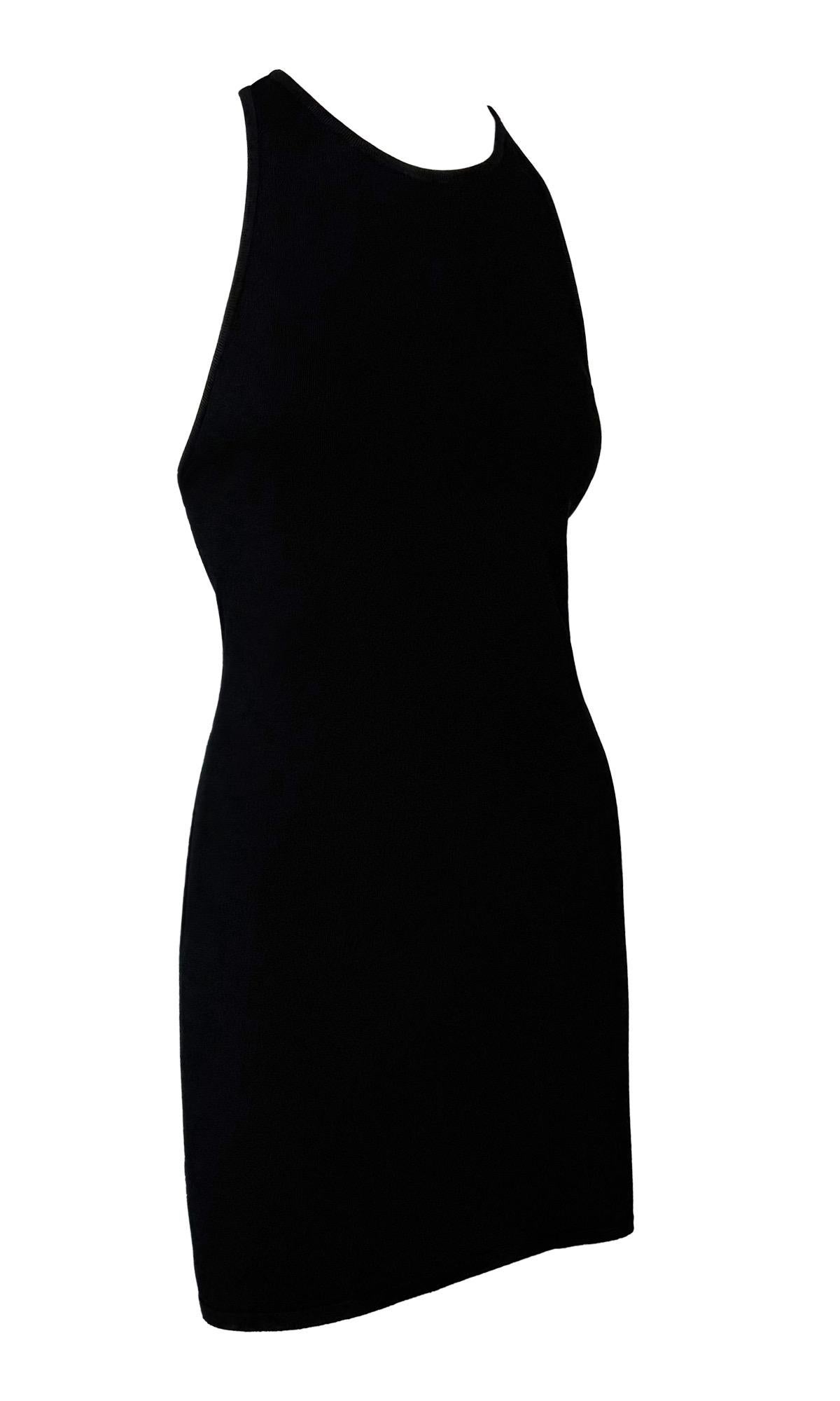 P/E 1998 Gucci by Tom Ford G Buckle Logo Racerback Knit Mini Dress In condizioni ottime a West Hollywood, CA
