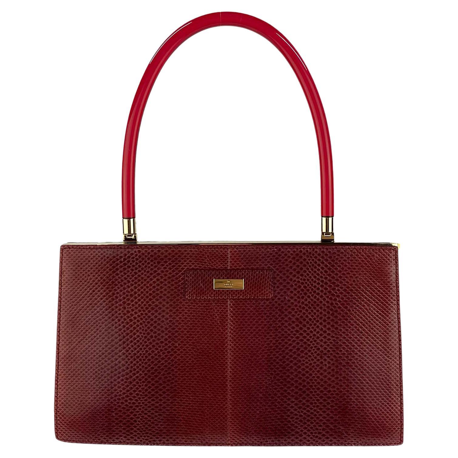 Vintage Gucci 1980s Signature "GG" Crossbody Handbag at 1stDibs