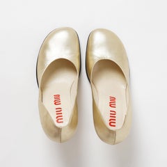 S/S 1998 Miu Miu Runway Mirror Heel Pumps