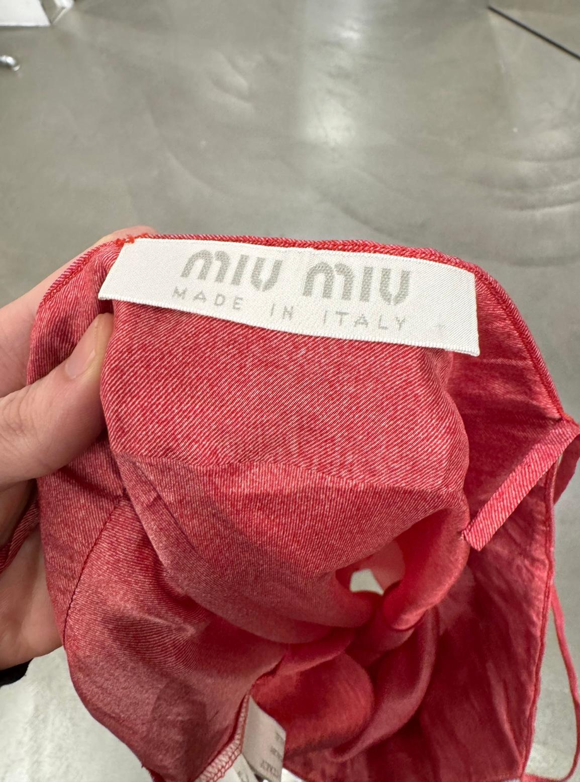 S/S 1998 Miu Miu - Mini robe en soie en vente 2