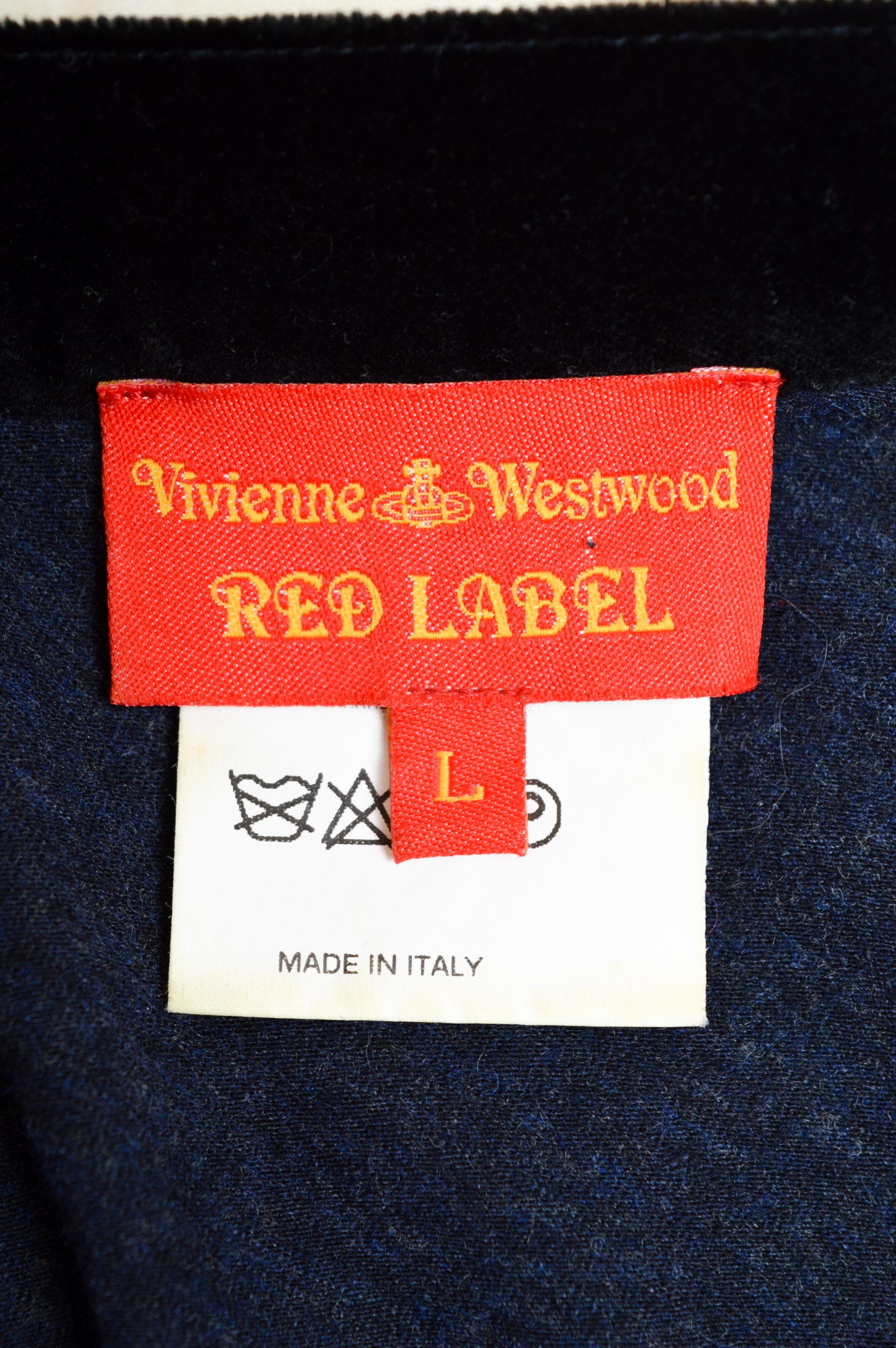 S/S 1999 Vestido camisero con costuras onduladas de Vivienne Westwood, jersey gris oscuro en venta 6